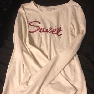 White kids shirt
